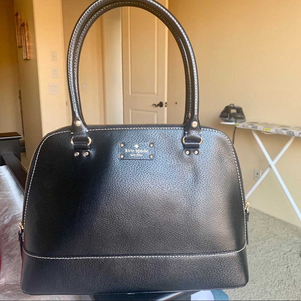 Kate Spade Medium Satchel In Black